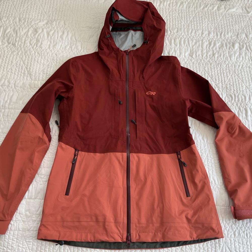 Outdoor Research Shell Jacket Two Tone Powder Skirt